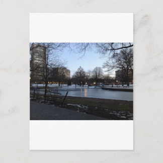 Hartford briefkaart - Bushnell Park