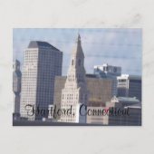 Hartford Connecticut Briefkaart (Voorkant)