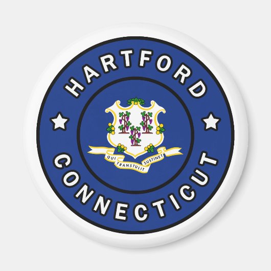 Hartford Connecticut Magneet (Voorkant)