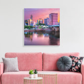 Hartford Connecticut Wrapped Canvas 16.80 x 17.50  Afdruk (Insitu (Woonkamer))
