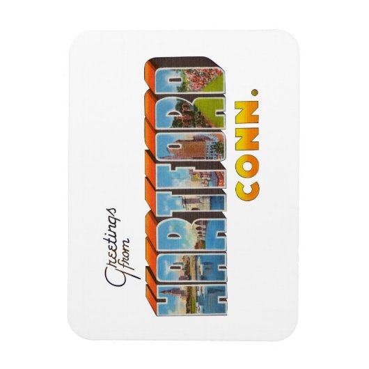 Hartford CT Magneet (Verticaal)