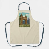 Hartford, CT Schort (Voorkant)