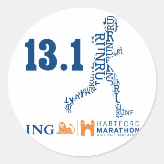 Hartford Half-Marathon: 13.1 Ronde Sticker
