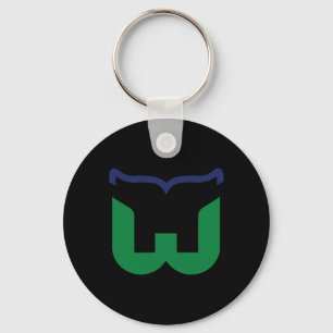 Hartford Hockey Oud Retro Team Sleutelhanger