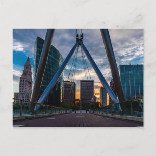 Hartford Sunset Briefkaart