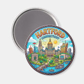 Hartford VS Magneet (Voorkant / Achterkant)