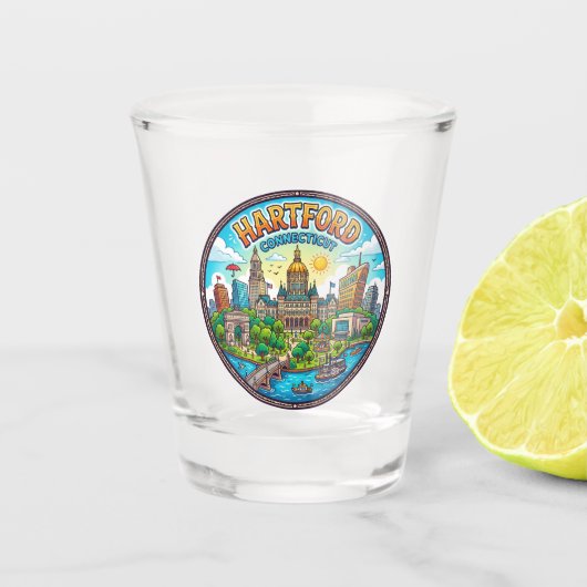 Hartford VS Shot Glas (Voorkant)