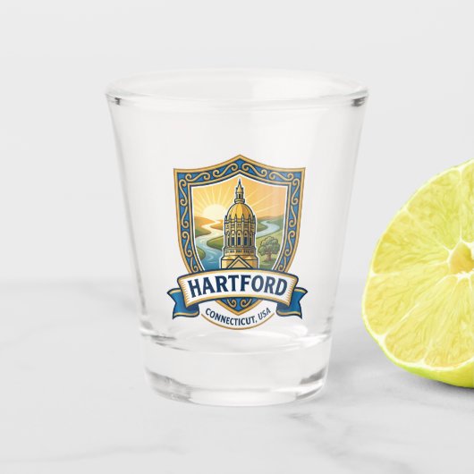 Hartford VS Shot Glas (Voorkant)