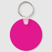 Hartfoto Hot Pink Sleutelhanger (Achterkant)