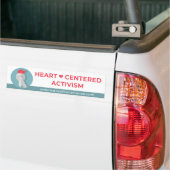 Hartgerichte activisme bumpersticker (Op Truck)