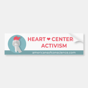 Hartgerichte activisme bumpersticker