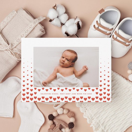 Hartgradiënt valentijn Foto Feestdagenkaart