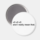 Harthart Magneet (Voorkant / Achterkant)