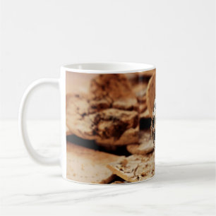 Harthart met kroon koffiemok