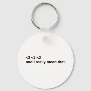 Harthart Sleutelhanger
