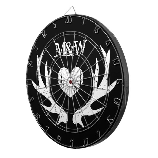 harthertengewei Custom Wedding Party Dartbord (Voorkant Rechts)