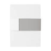 harthuwelijk uitnodigingen wikkel (Achterkant Voorbeeld)