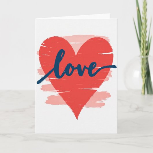 Hartige Liefdes Schilderijkaart Kaart (Voorkant)