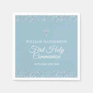 Hartjes Confetti Eerste Heilige Communie Servet
