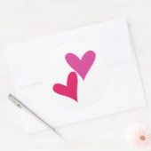 Hartjes en Liefde Sticker (Envelop)