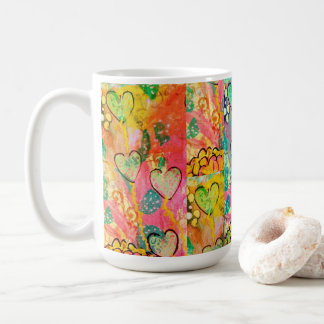 Hartjes in overvloed koffiemok
