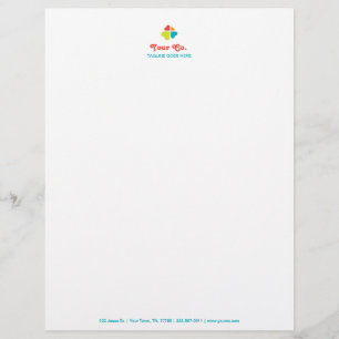 Hartjes Kruis Briefhoofd Ontwerp