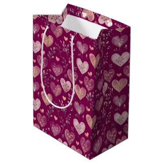 hartjes motief 2 medium cadeauzakje