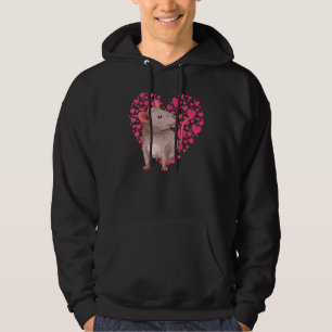 Hartjes Schattige Ratteneigenaar Huisdier Dier Kna Hoodie