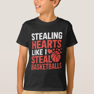 Hartjes stelen zoals ik schetsen steel Cute Valent T-shirt