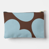 hartjes stukken bruin blauw chic stijlvol etui (Achterkant)