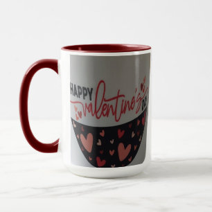 Hartjes valentijnsmok mok