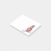 "hartkat" post-it® notes (Schuin)