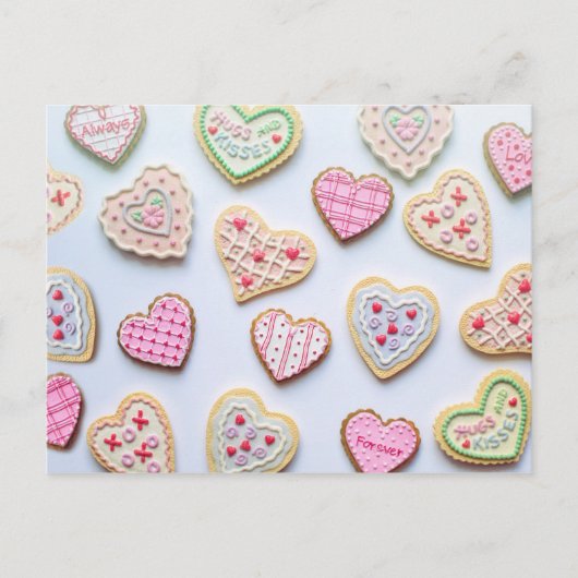 Hartkoekje Briefkaart (Voorkant)