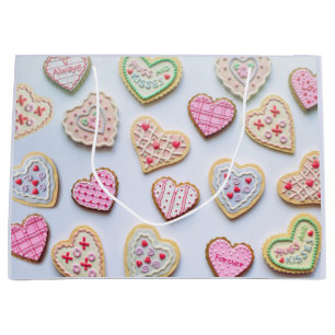 Hartkoekjes voor Valentijnsdag Groot Cadeauzakje