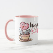  hartkoffie Aroma Cartoon Mok (Links)