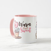  hartkoffie Aroma Cartoon Mok (Voorkant links)