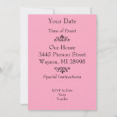 Hartkrans Rode Rozen Kaart (Achterkant)