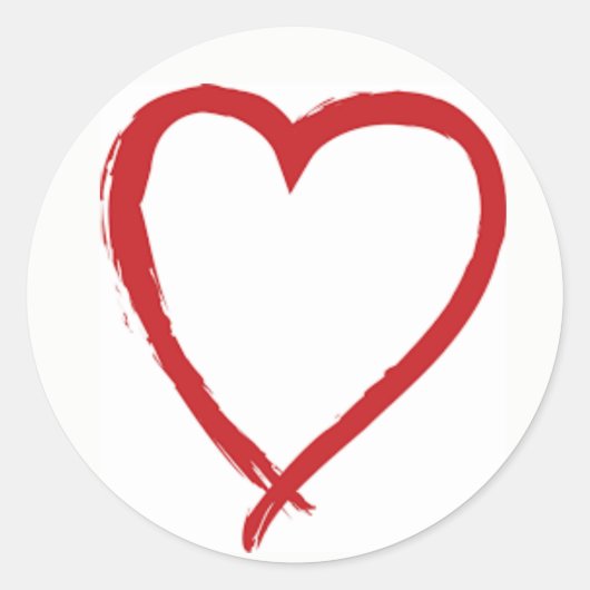 ***HARTKUNST*** LIEFDE STICKER (Voorkant)