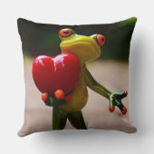 Hartkussen met Malle Kikker Kussen (Achterkant)