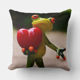 Hartkussen met Malle Kikker Kussen