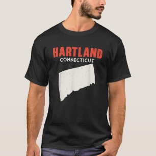 Hartland Connecticut USA State America Travel Conn T-shirt