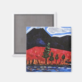 Hartley - Mount Katahdin, Maine, Verenigde Staten Magneet (Voorkant / Achterkant)