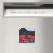 Hartley - Mount Katahdin, Maine, Verenigde Staten Magneet (Insitu (Vaatwasser))