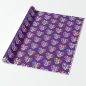 Hartlichten Cadeaupapier (Uitgerold)