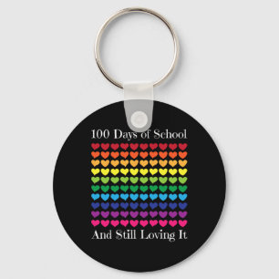 Hartliefde 100 dagen schoolleraar Jongen Girl Gi Sleutelhanger