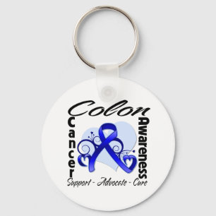 Hartlint - Colon Cancer Awareness Sleutelhanger