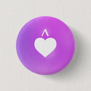 Hartmuziek Notatie Liefde Taal: Marcatto Ronde Button 3,2 Cm