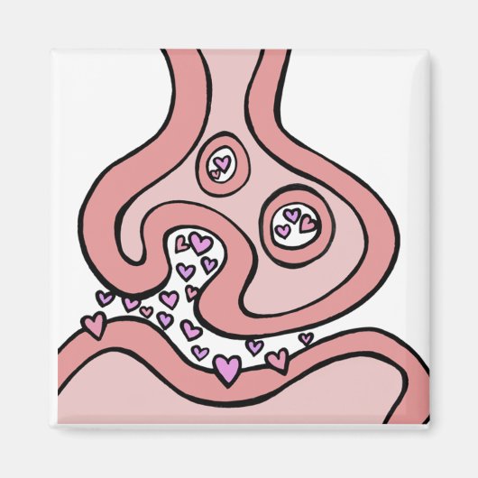 Hartneurotransmitters Magnet Magneet (Voorkant)