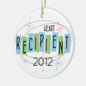  hartontvanger keramisch ornament (Links)