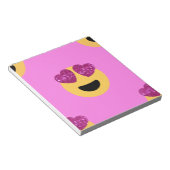 hartoog emoji notitieblok (Schuin)